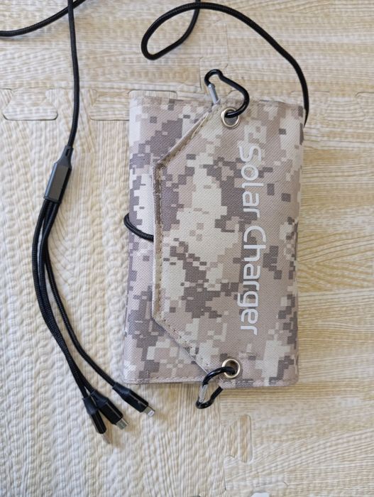 Painel solar dobrável portatil