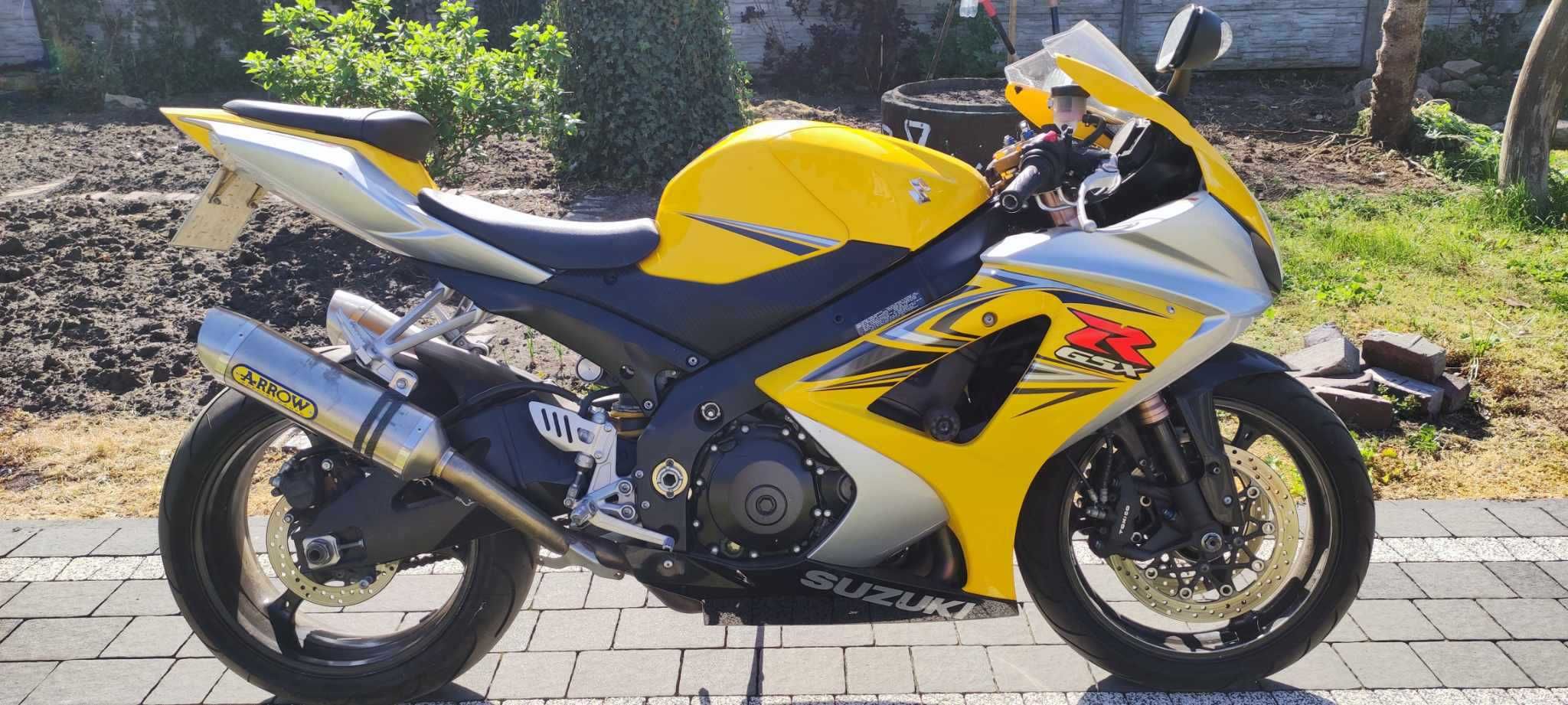 Suzuki GSXR 1000, k8 17 tys przebiegu