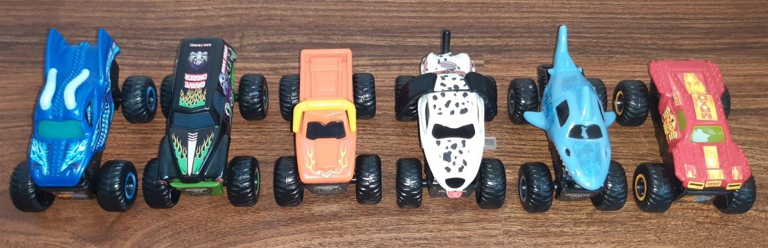 Colecção completa carros Monster Jam, Mc Donald's 2019 - Como Novos