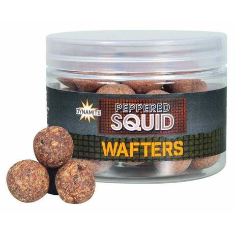 Kulki Dynamite Baits Peppered Squid Wafters 15mm