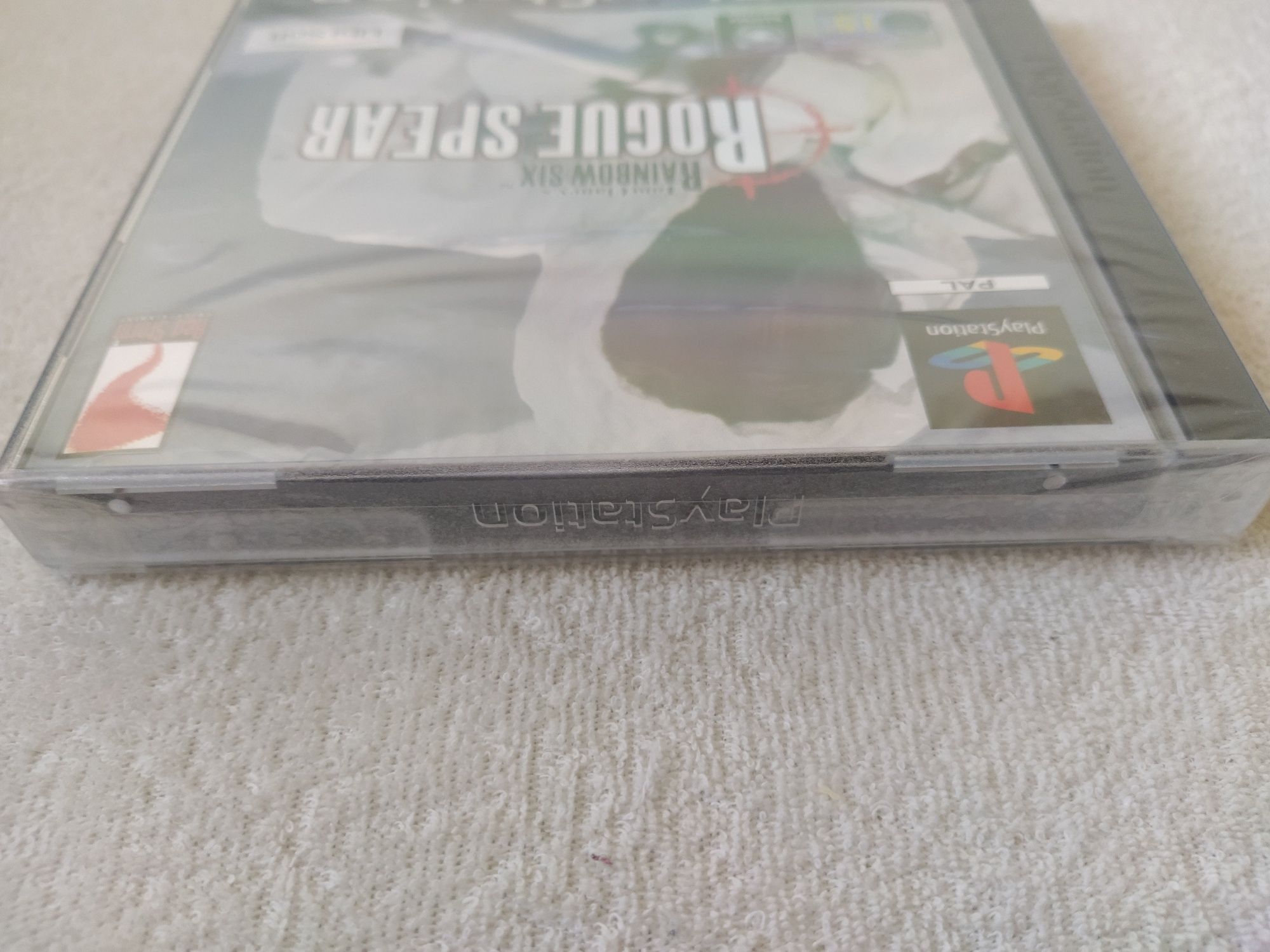 Ps1 psx one PlayStation Rainbow Six - Rouge Spear 3xA FOLIA pasek sony