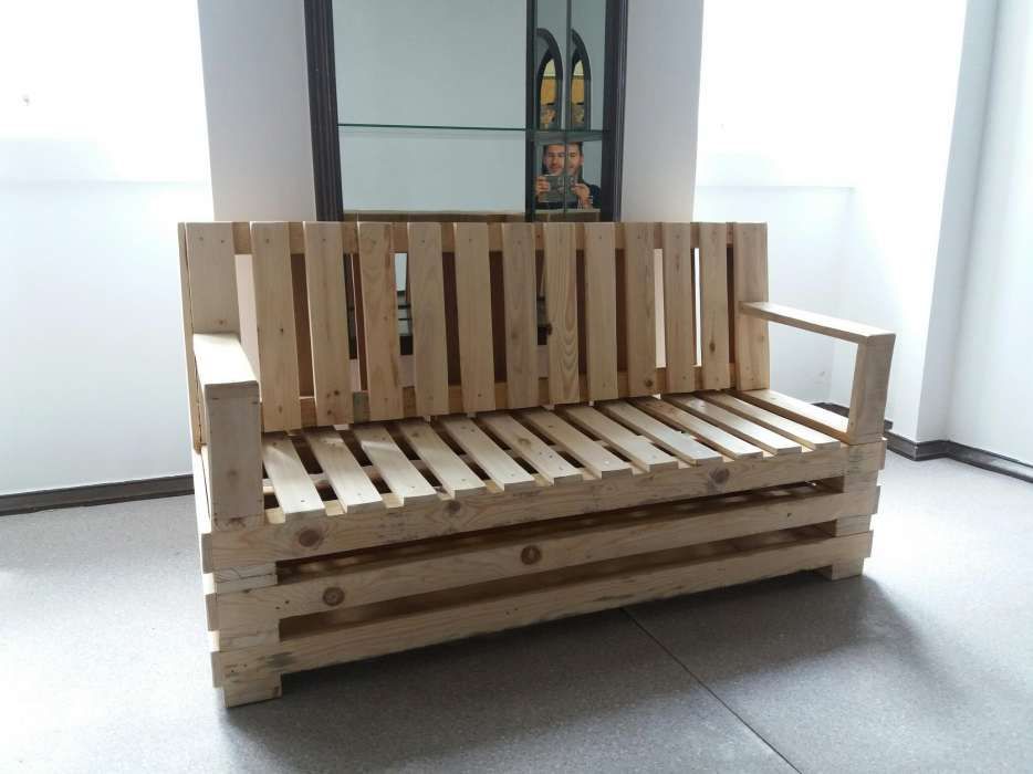 Sofás em Paletes madeira