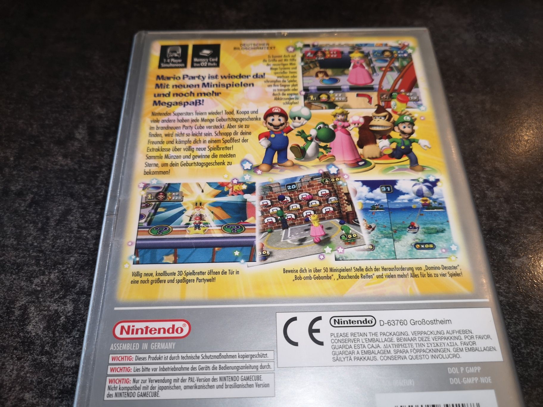 Mario Party 4 GAMECUBE Nintendo gra PAL ANG (stan bdb-) sklep Ursus