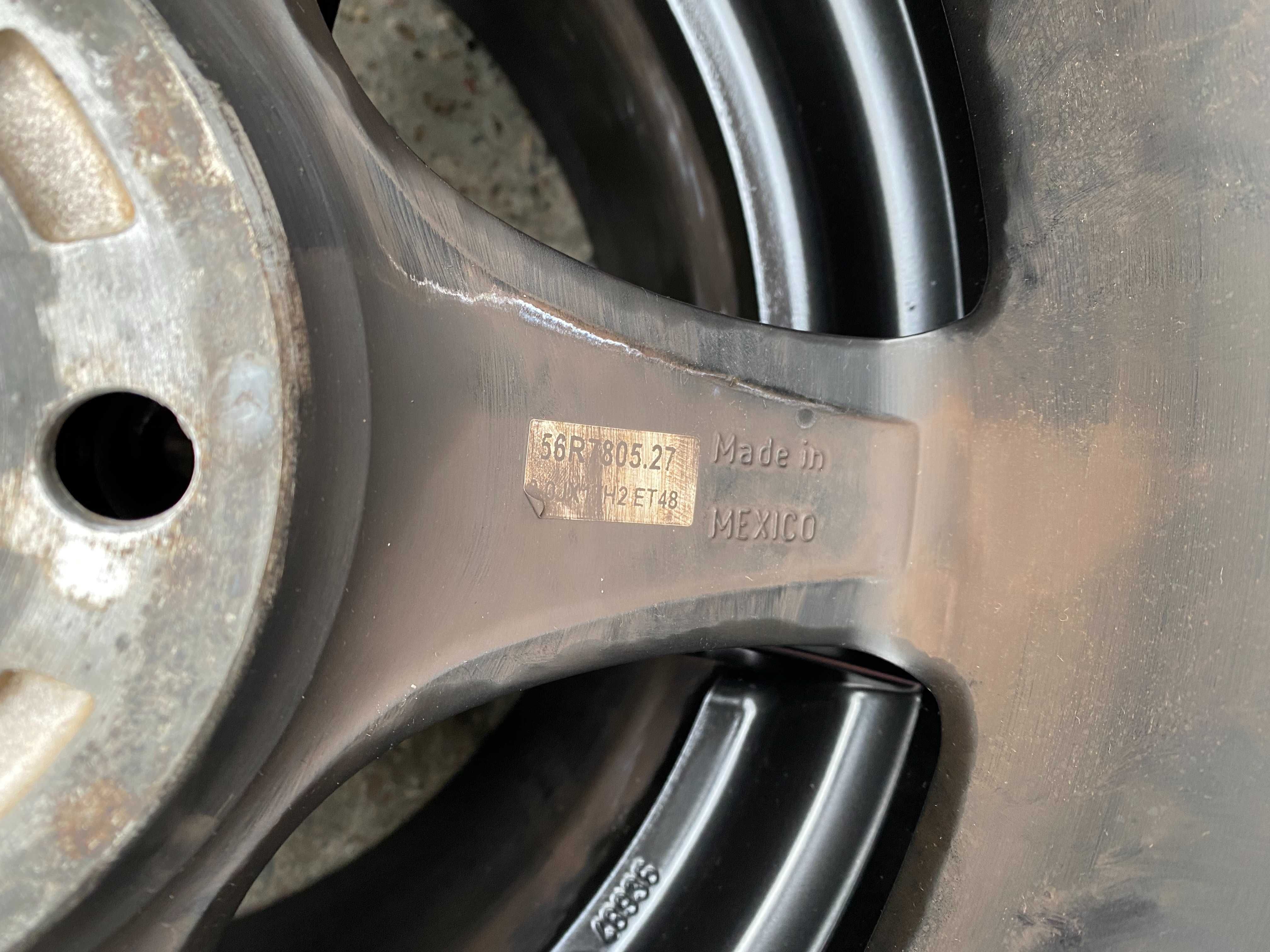 ALUFELGI RONAL czarne MERCEDES Vw Skoda Audi 8jx17 cali ET48 5x112 !