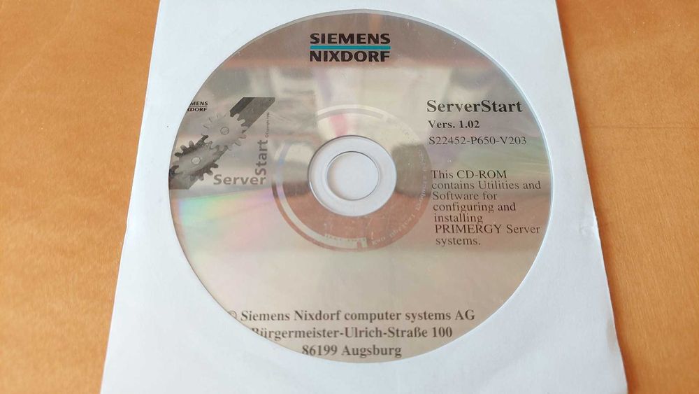 Siemens Nixdorf ServerStart