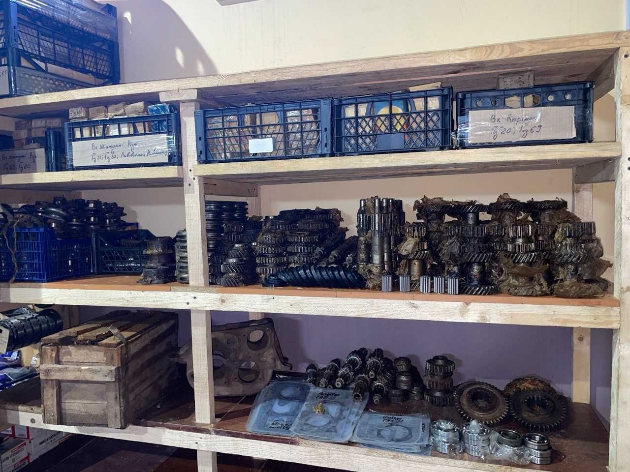 Запчастини коробки передач, роздатки Газ 69, Газ 69 А, Газ 20, Победа