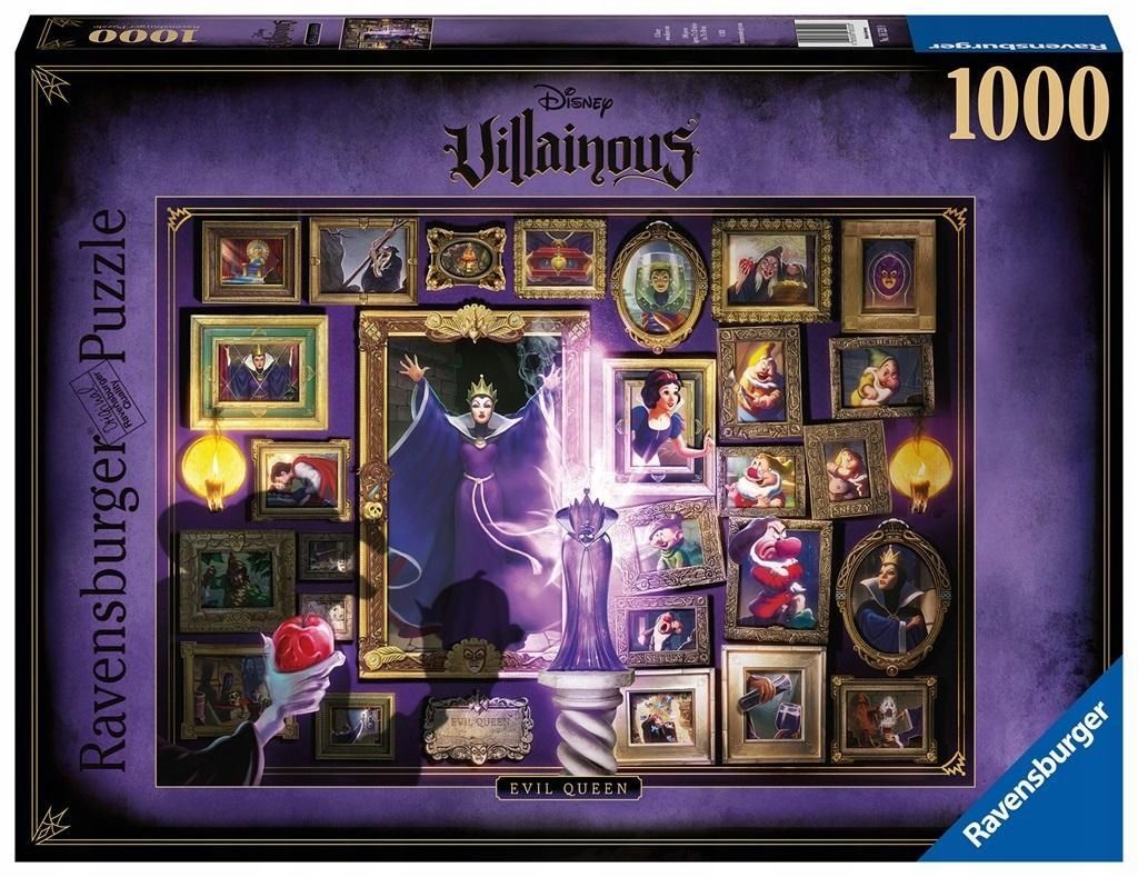 Puzzle 1000 Villainous. Zła Królowa, Ravensburger