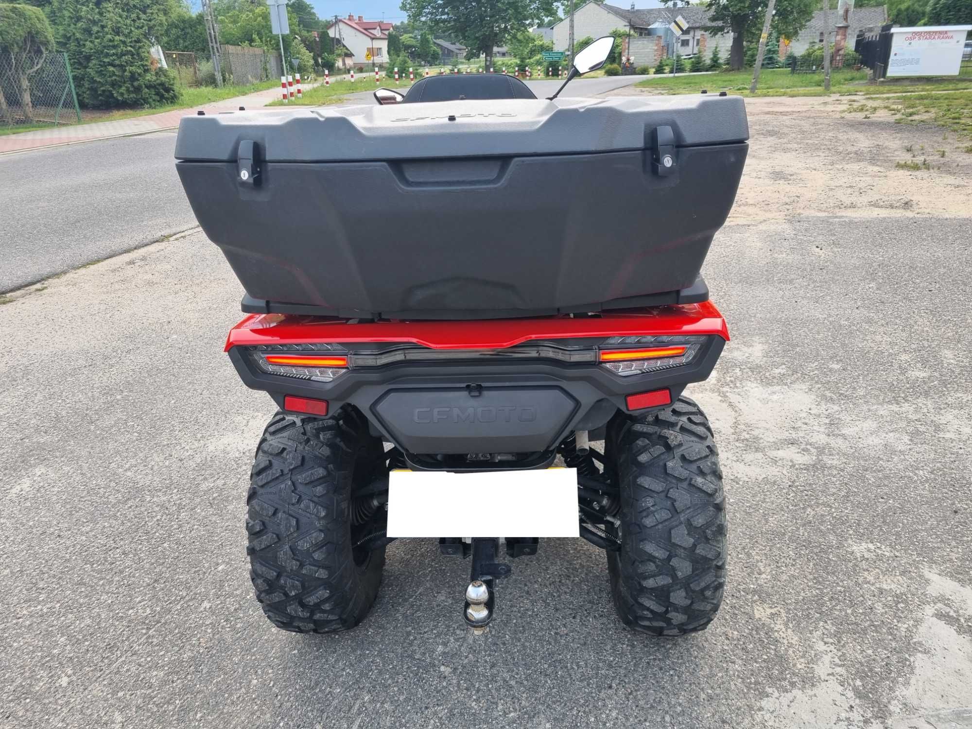 Quad CF MOTO CFORCE 520 L EPS 2023 40 KM T3B wspomaganie wyposażenie