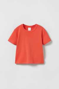 Zara t-shirt dziecięcy czerwony r.120,152