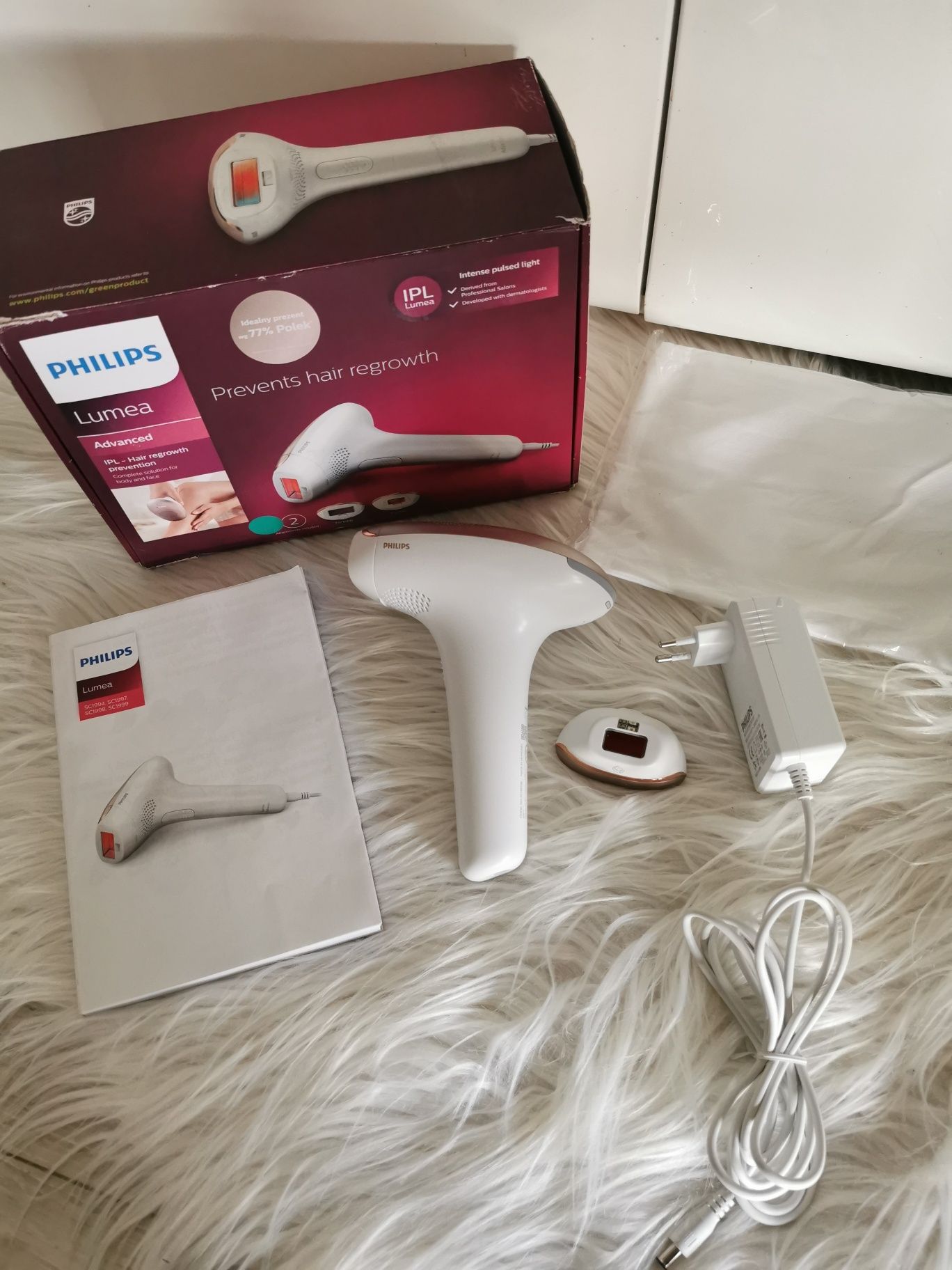 Depilator laserowy Philips Lumea SC1997 PHILIPS Prestige