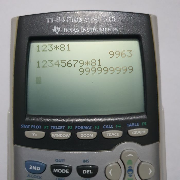 Máquina Gráfica de calcular Texas TI 84 Silver Edition
