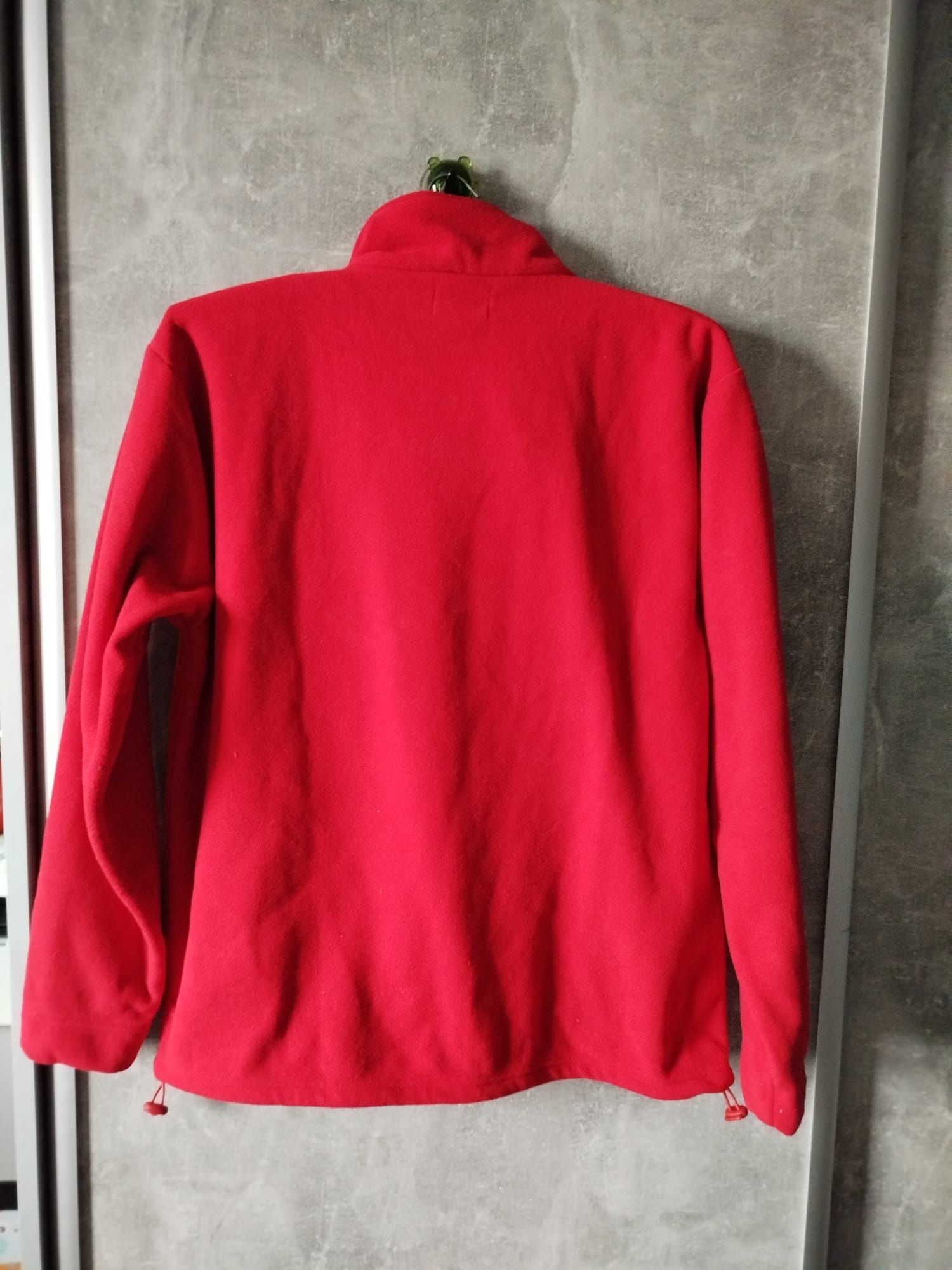 Bluza polar rozm XL koloru czerwonego unisex