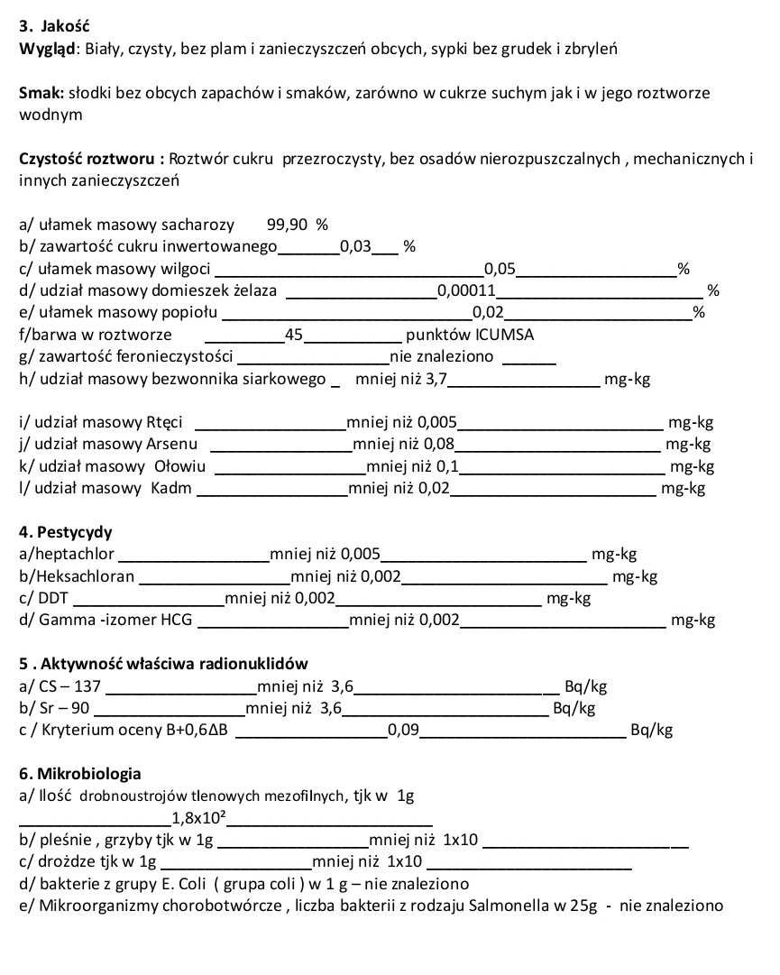 Cukier worki 25 kg papier biały