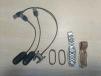 opaska mi band 4: 3x ładowarka + 2x bransoleta bransoletka
