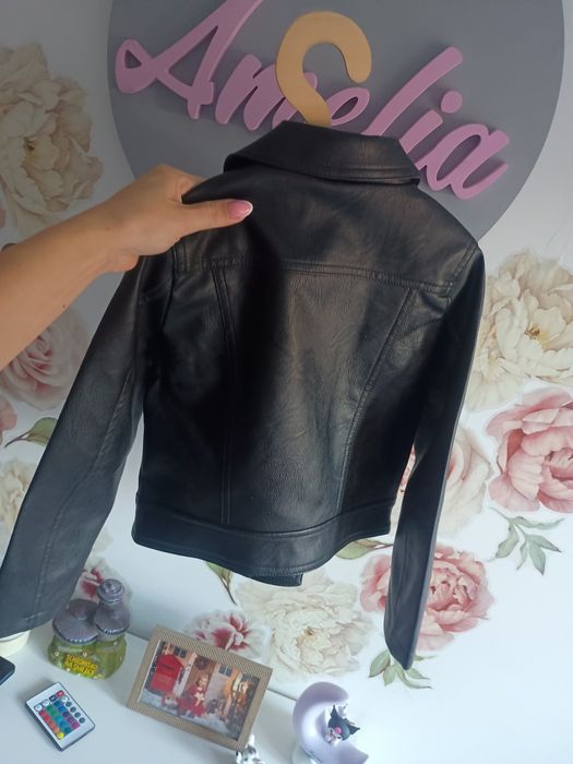 Kurtka ramoneska dla dziewczynki 122 Reserved