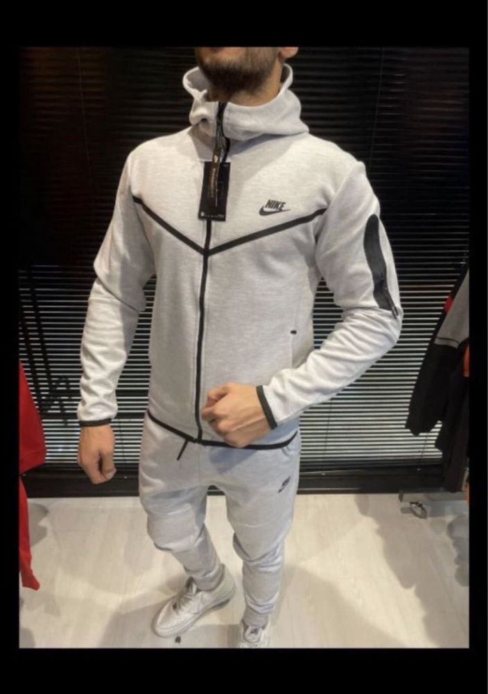 Szare dresy nike tech Fleese S-XXL