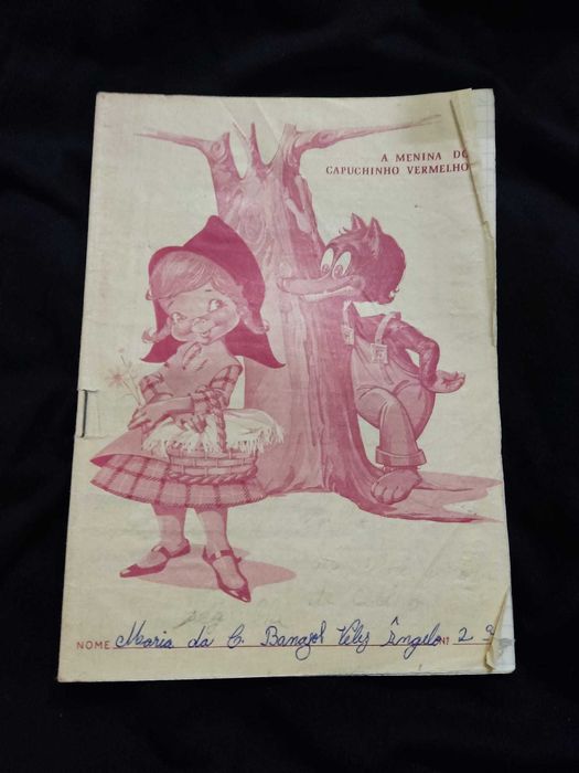 Cadernos escolares antigos