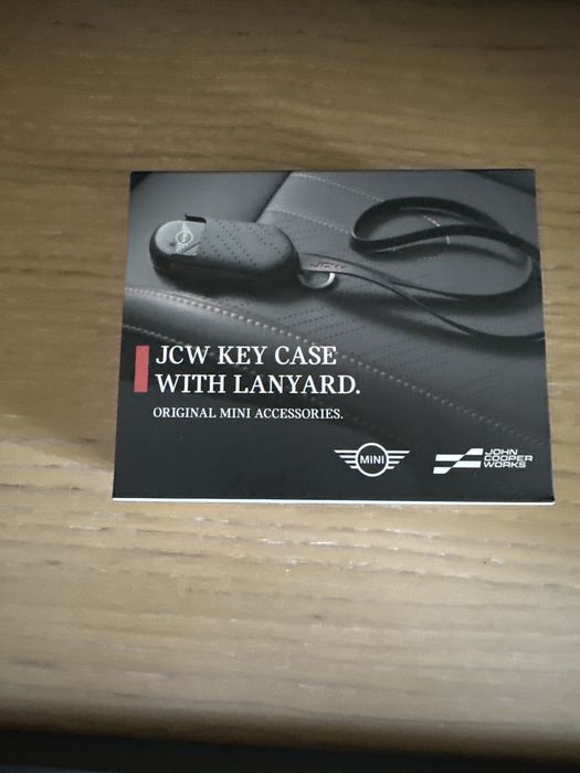 Bolsa porta chaves Mini JCW