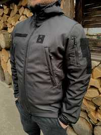 Куртка Поліція softshell ,  тактична куртка Soft  Shell поліція S- 4Xl