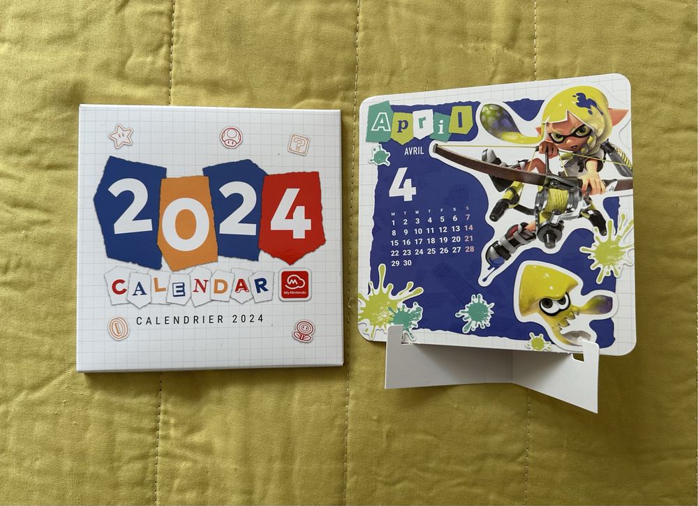 Nintendo 2024 Calendar