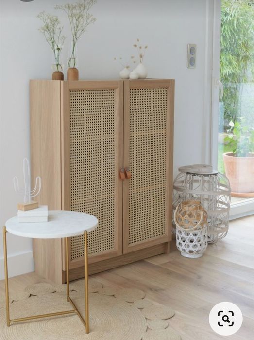 Drzwi Oxberg ratanowe IKEA, rattan drzwi do szafki Billy ostatnie!