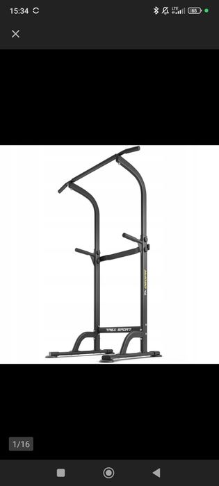 Poręcze do ćwiczeń dipów drążek do podciągania regulowany Trex Sport