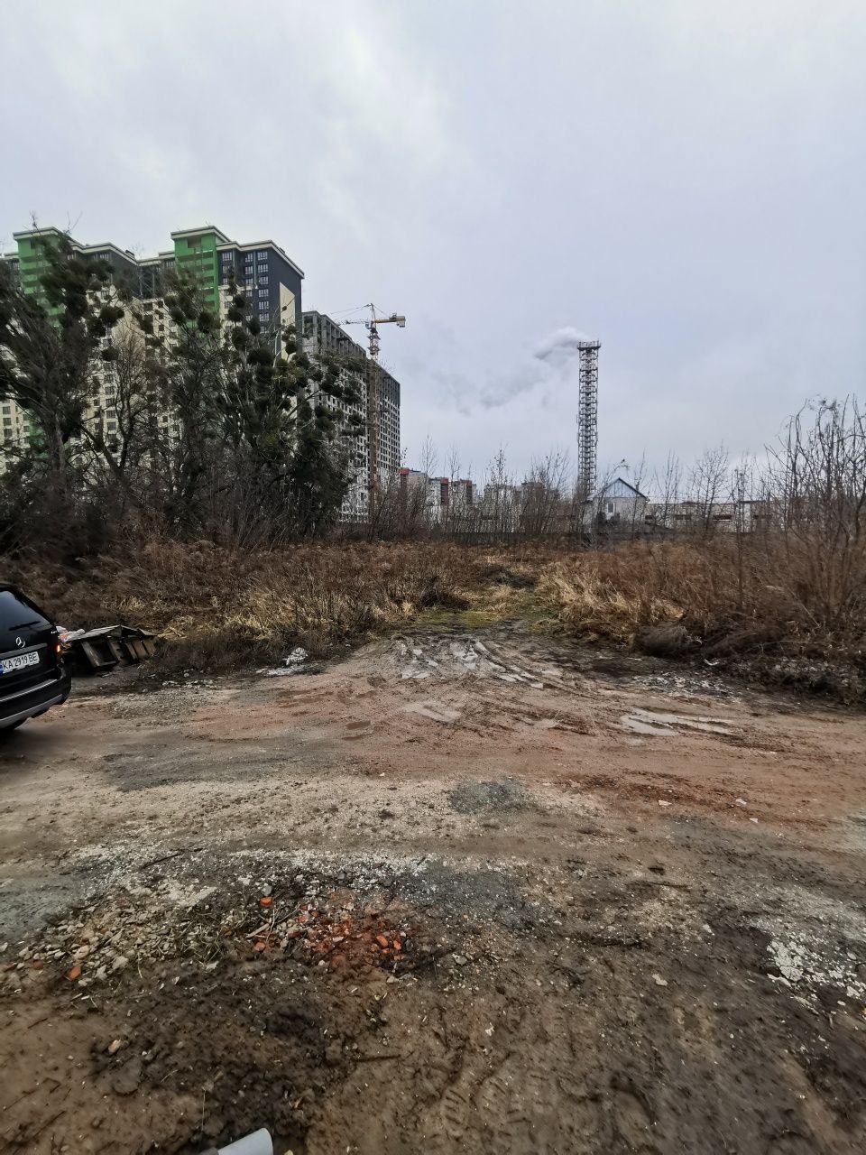 участок 8+7 соток, ул. Мисячна, Колоса, угловой