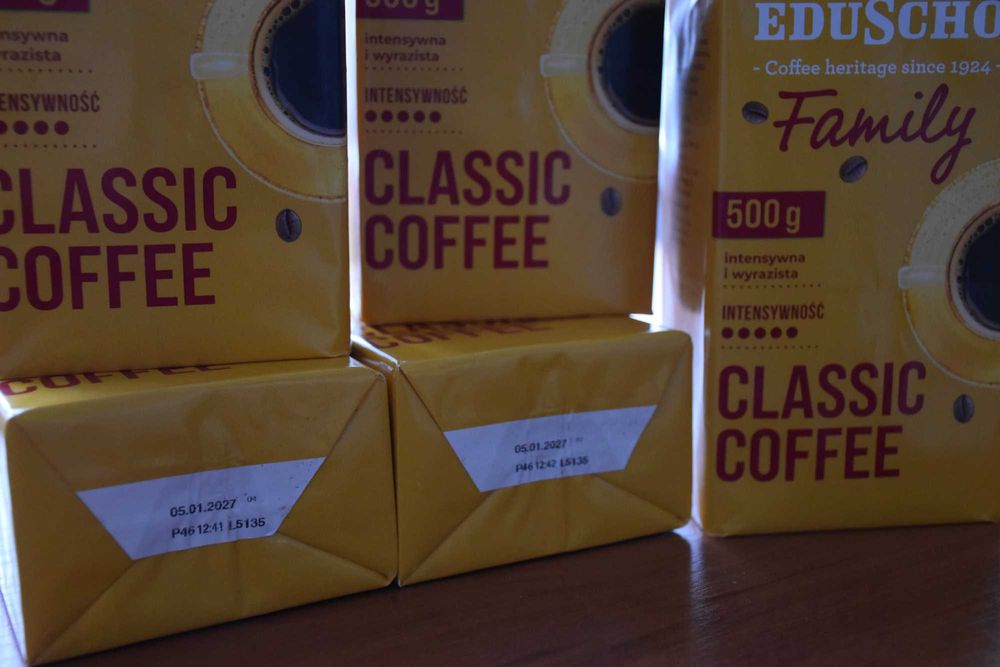 Kawa  10 sztuk, 5x Nescafe Classic 200g 5x Eduscho 500g