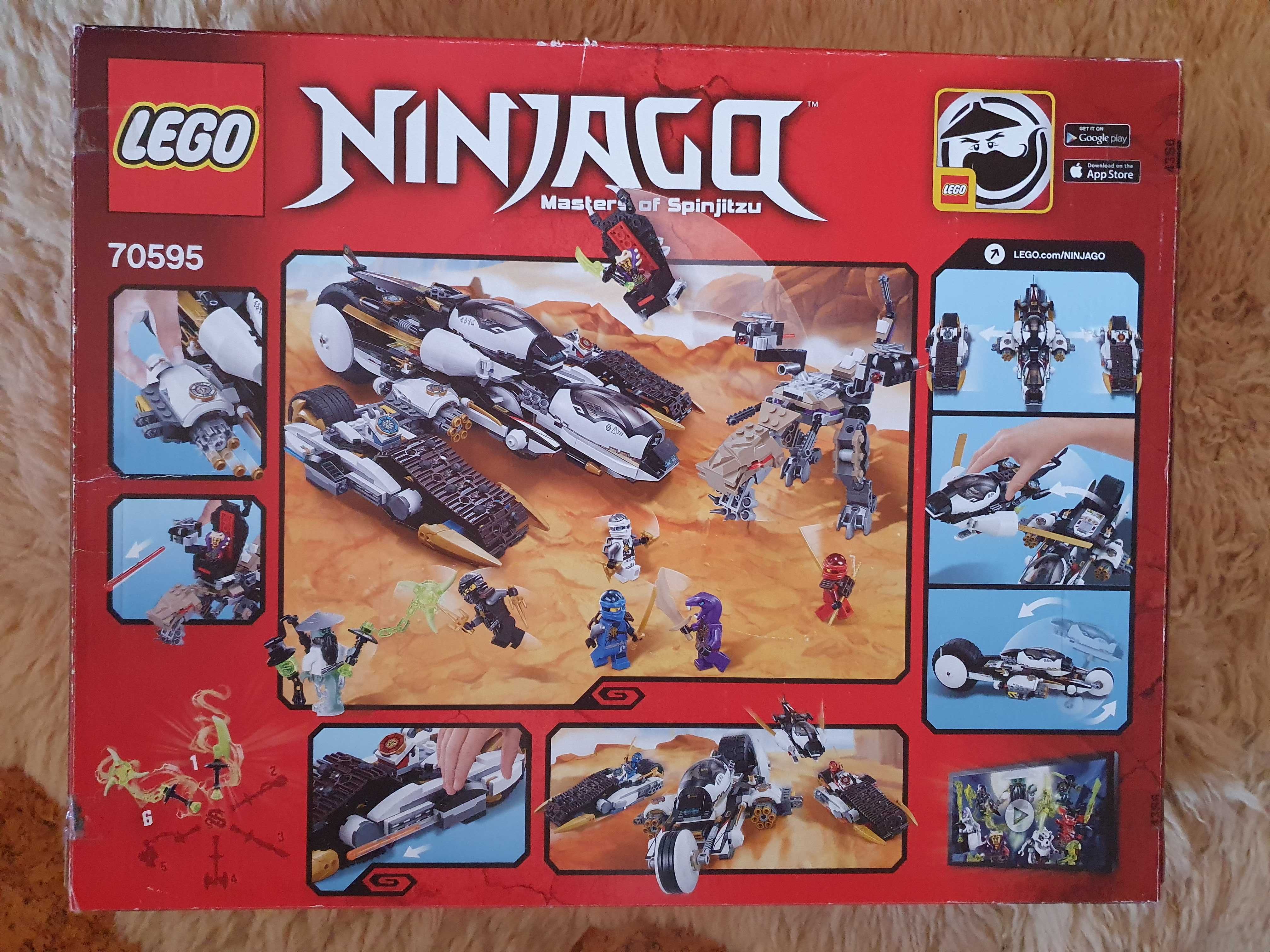Конструктор LEGO NINJAGO Ультра стелс рейдер  70595