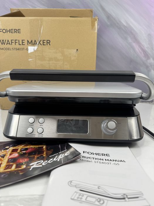 Професійна вафельниця 1600W Fohere ST5403T