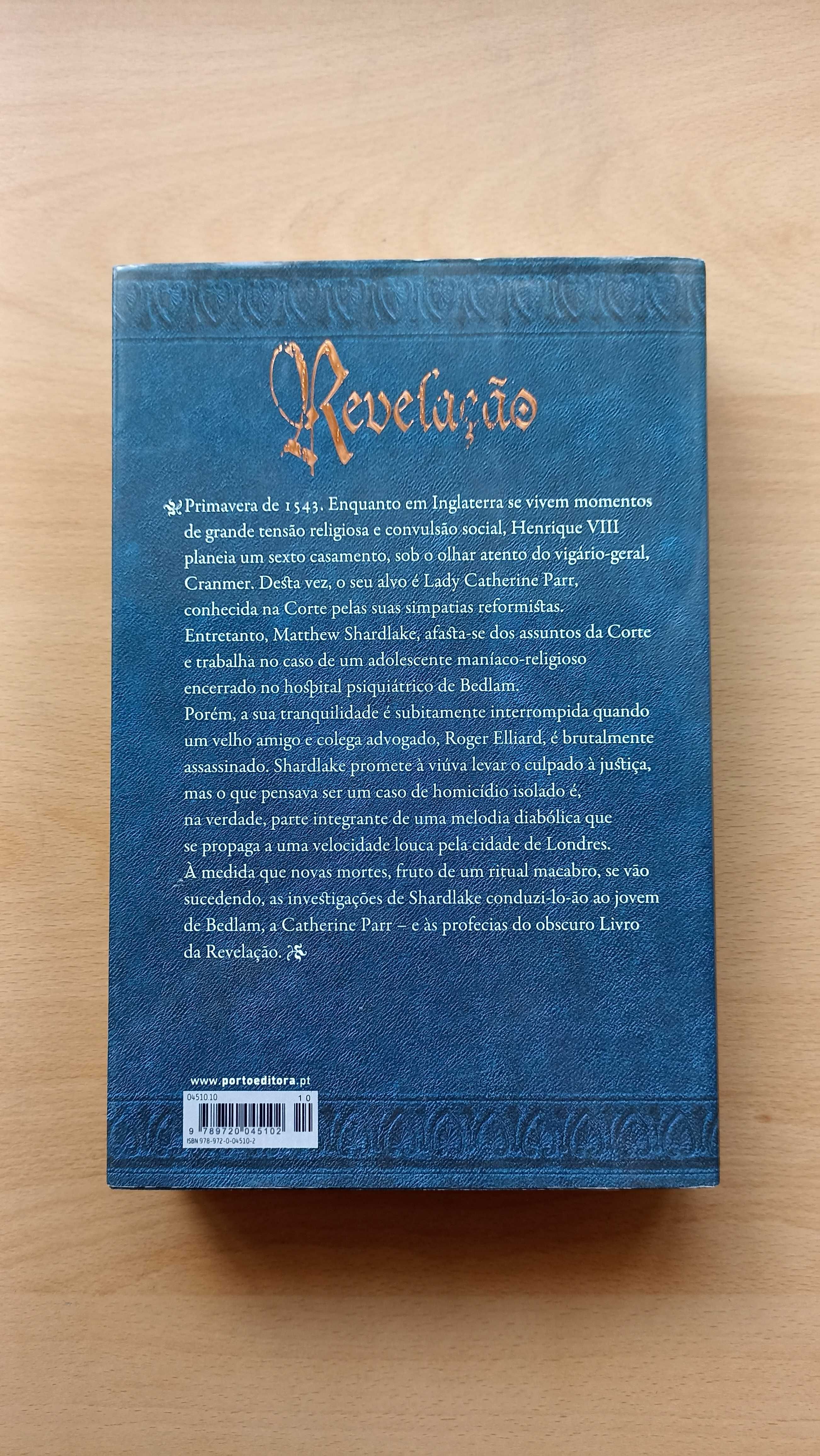 LIvro "Revelação" de C. J. Sansom