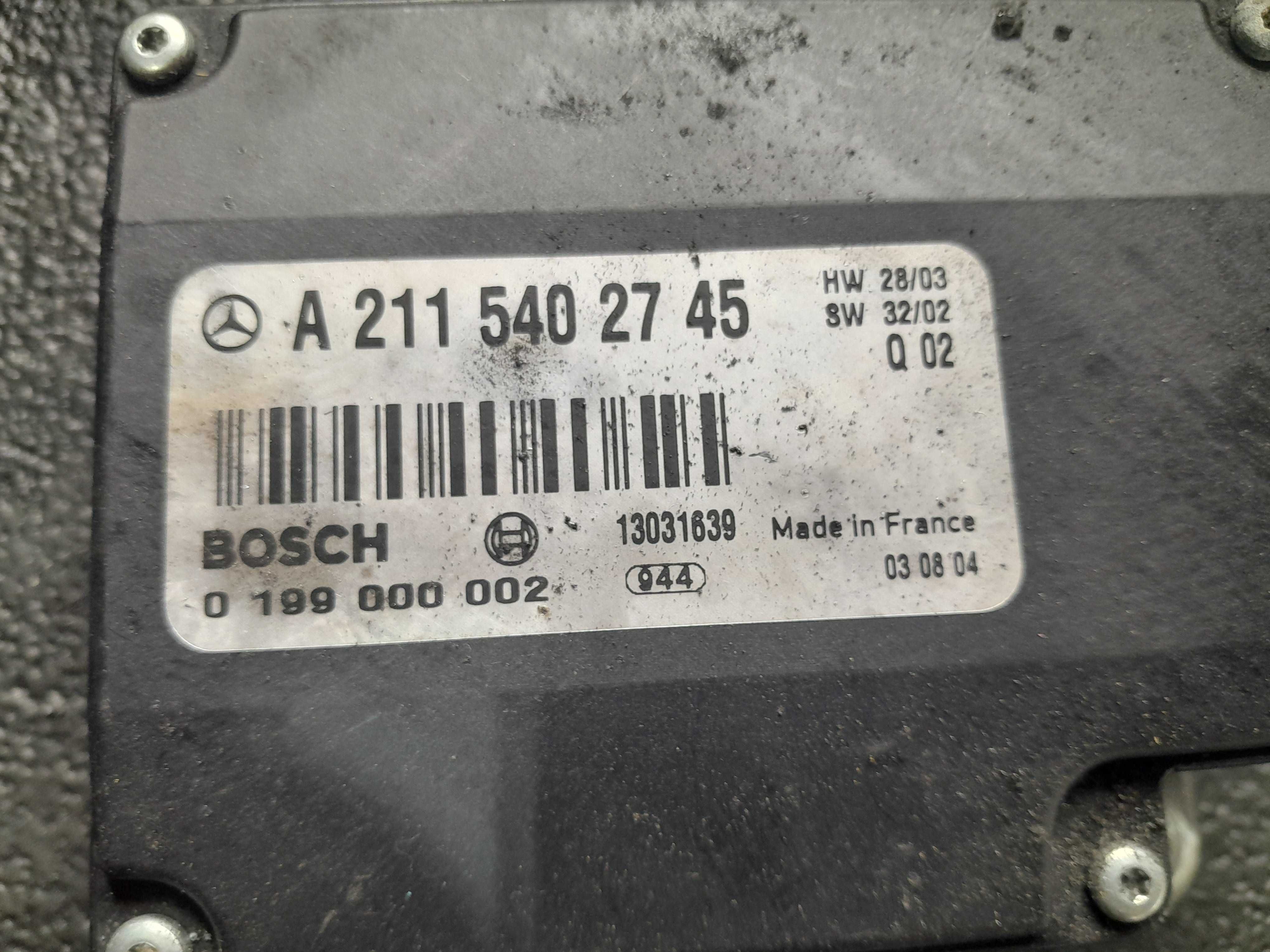 Mercedes W211 Moduł Akumulatora