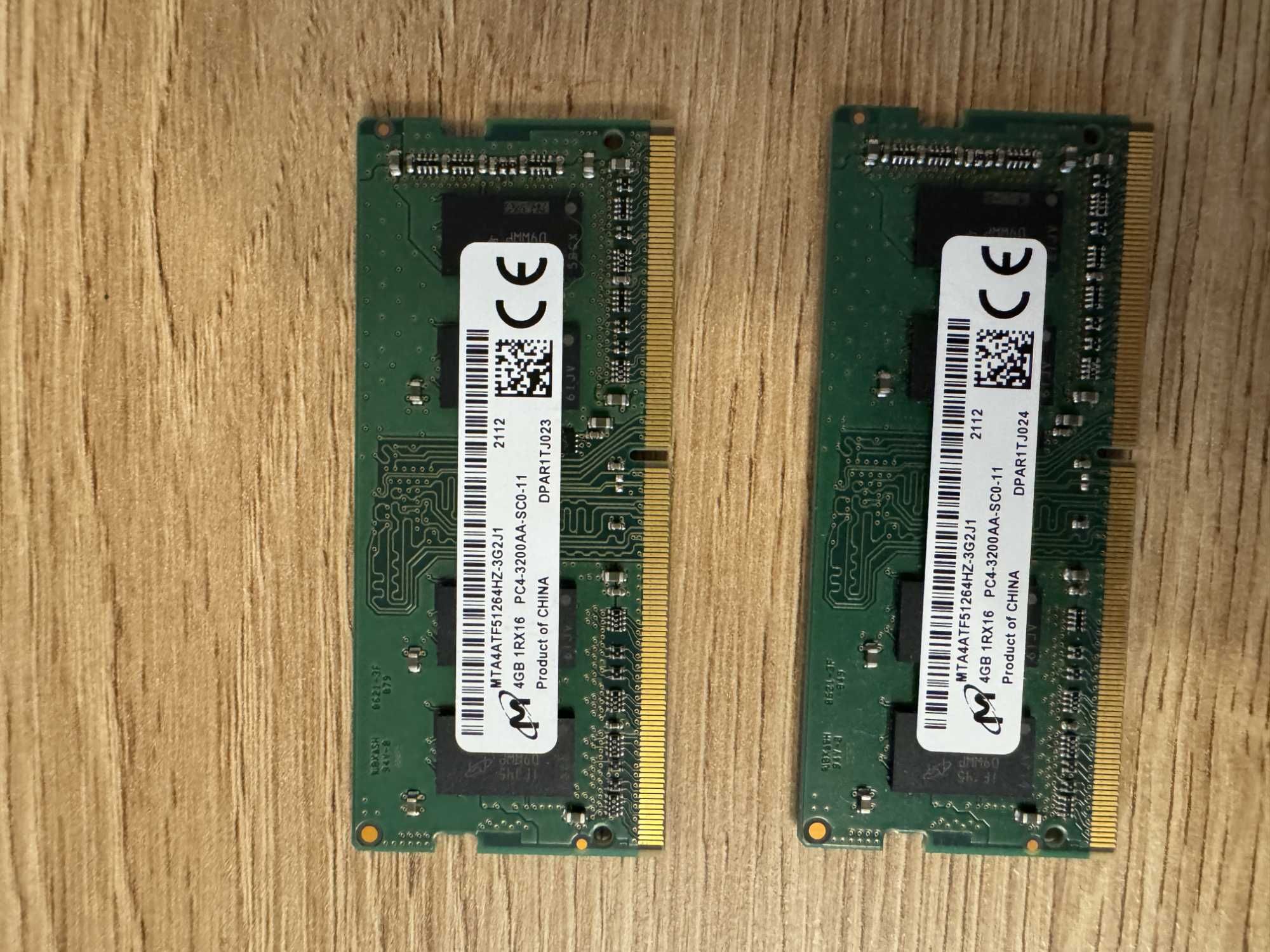 PAMIĘĆ DDR4 SDRAM SO-DIMM 260-pin 2 x 4GB HP PC4-3200AA-SC-11
