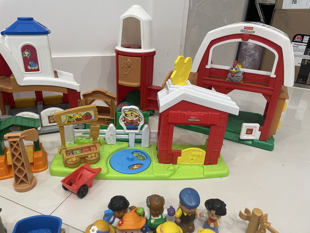 Farma interaktywna fisher price, wielki zestaw