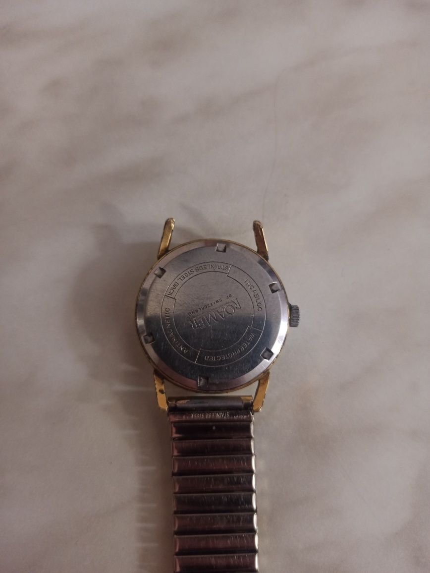 Часы Roamer sport швейцарские винтажные, годинник swiss