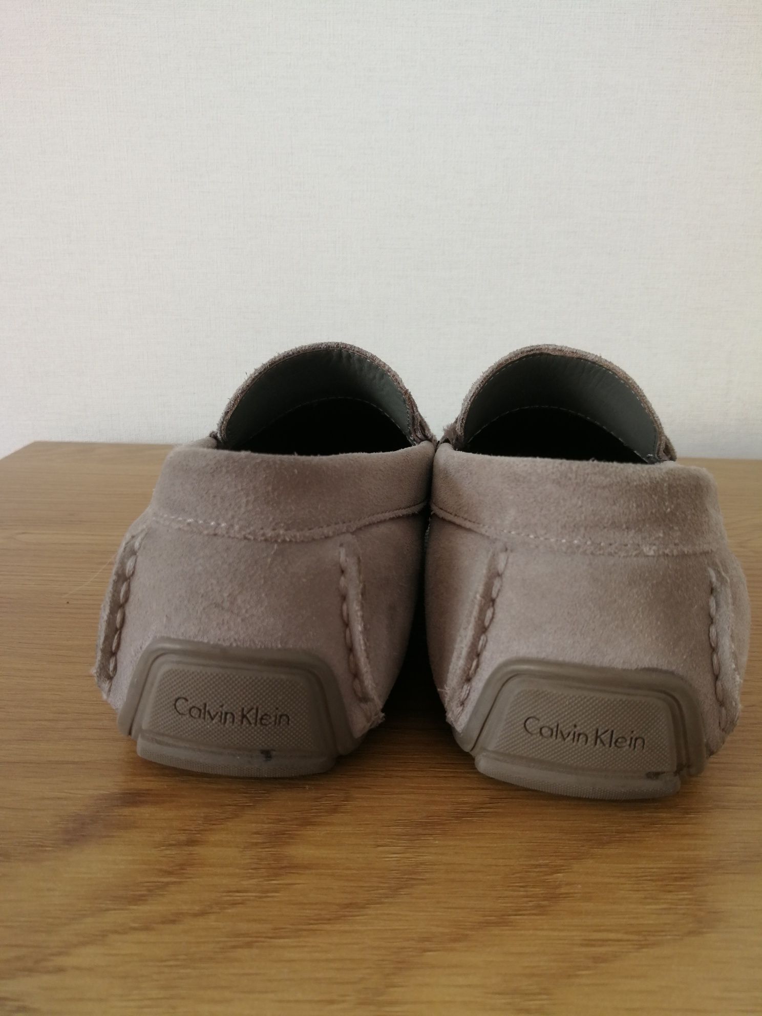 Брендові шкіряні мокасини туфлі Calvin Klein оригінал