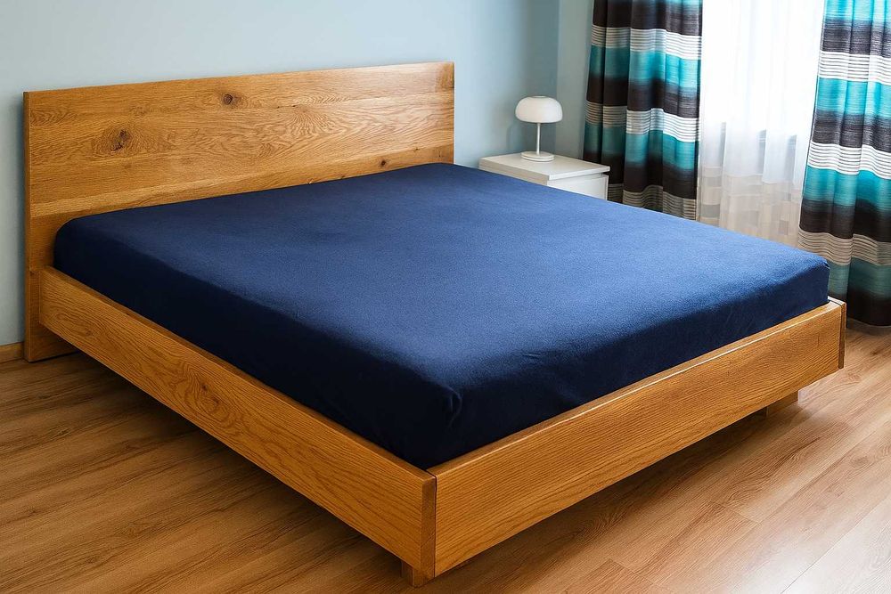 Łóżko dębowe lewitujace 200x160