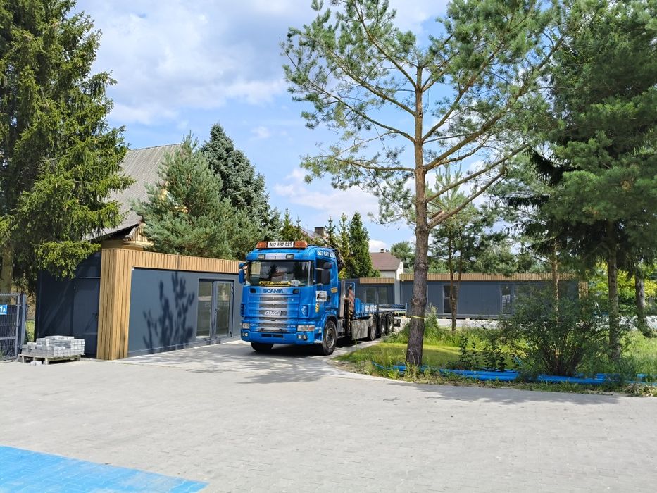 Usługi HDS ,transport,Domki Modułowe,holenderskie3-3.7x10,Sauny,ko