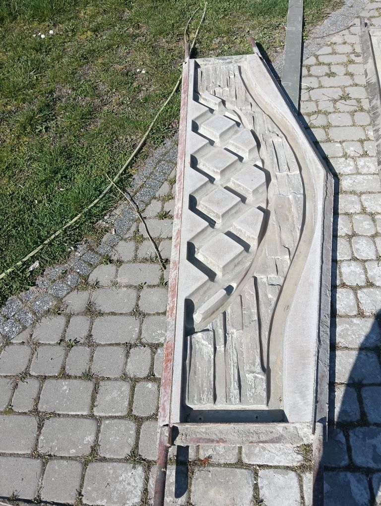 Forma piaskowiec ażur góra półokrągła