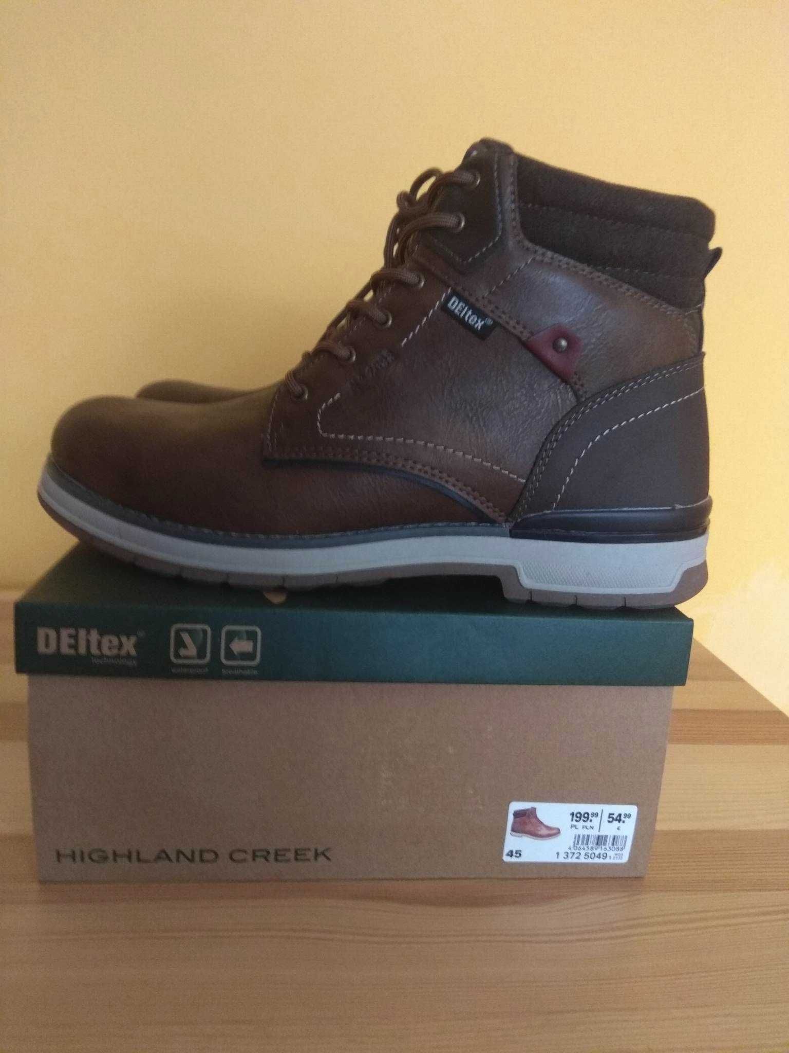 zimowe buty trapery męskie-45
