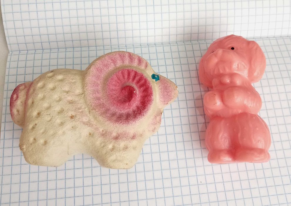 Две игрушки из СССР в отличном состоянии. Винтажні іграшки