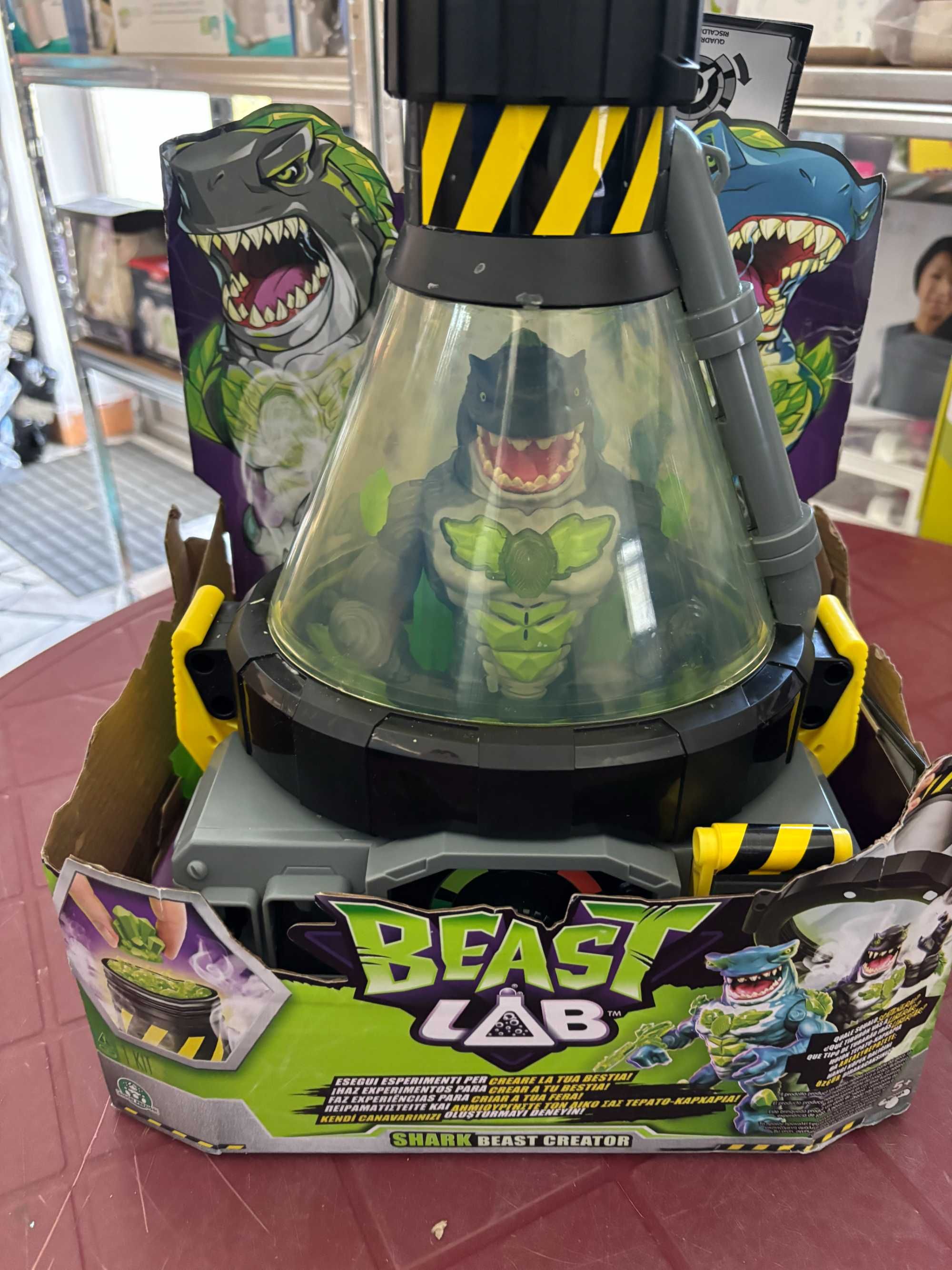 BEAST LAB Bio Beast Laboratotio, interaktywna zabawka