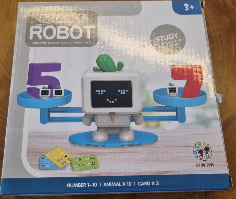 Розвиваюча математична гра Balance Robot