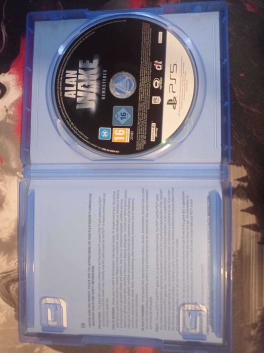 Gra na ps5 - Alan Wake Remastered