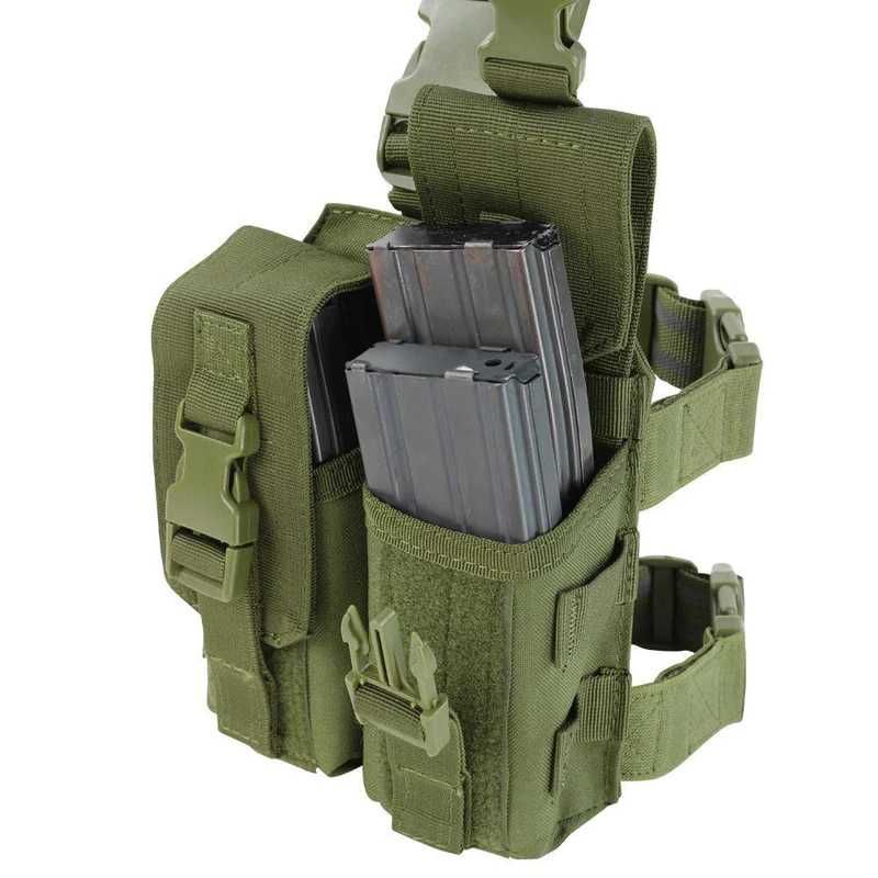 Набедренный подсумок под магазины CONDOR DROP LEG M4 MAG POUCH Usa