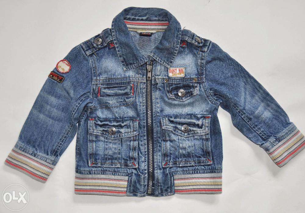Kurtka jeans Next 86 cm - 12-18 m-cy