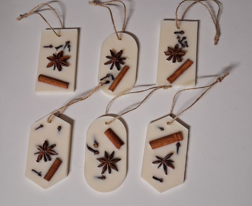 Zawieszki z wosku sojowego zapachowe piernik