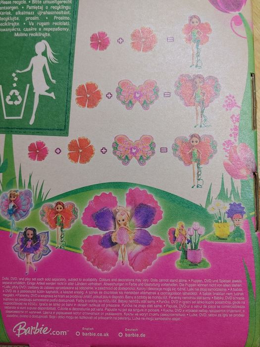 Barbie Thumbelina Calineczka Chrysella unikat lalka laleczka wróżka