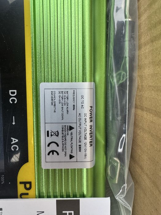 Інвектор   12v -220  4000 -8000 ват  ( новий)  )