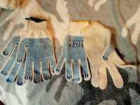 Перчатки рукавицы рабочие садовые